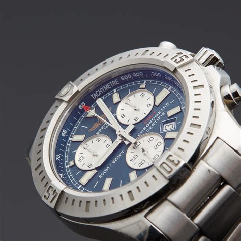 breitling colt chronograph battery|breitling colt pre owned.